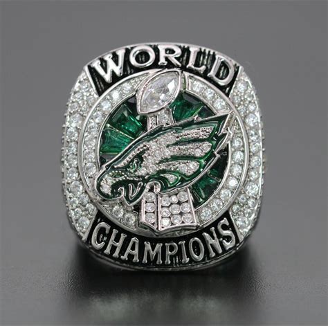 2018 PHILADELPHIA EAGLES SUPER BOWL LII Championship Ring 8-14S Foles Name