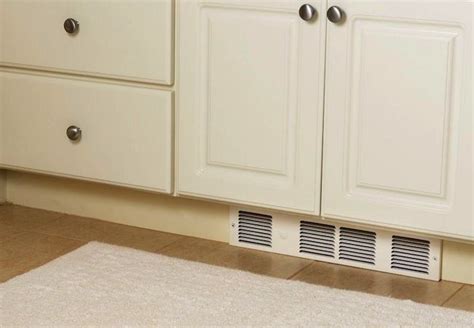 Kickspace Heaters 101 | Baseboard heater, Bathroom heater, Installing kitchen cabinets