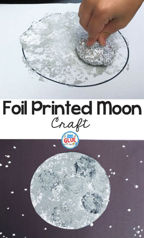 Moon Craft | Moon crafts, Space crafts, Preschool crafts