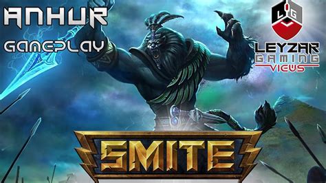 Smite (Gameplay) - Anhur, Slayer of Enemies - Arena Mode (Introduction ...