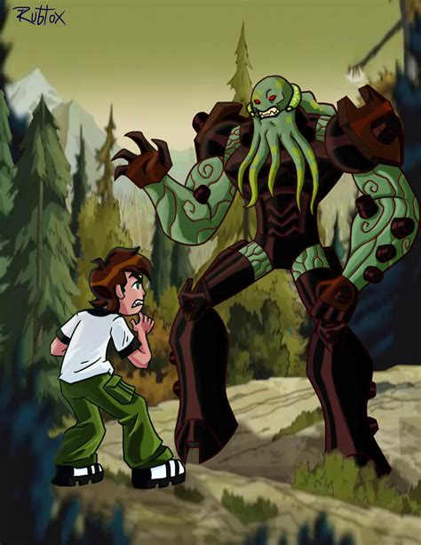 Vilgax vs Ben by rubtox on DeviantArt