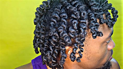 Two Strand Twist Out Tutorial for Men - YouTube