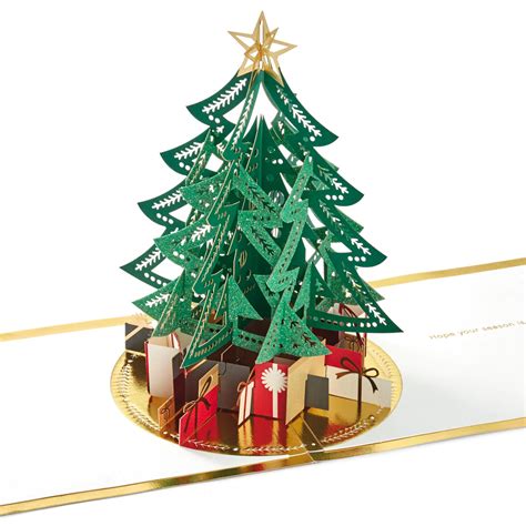 Tree With Presents 3D Pop Up Christmas Card - Greeting Cards - Hallmark