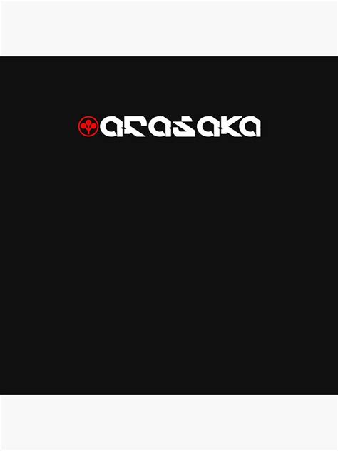 "Arasaka logo with text, arasaka corporation logo, cyberpunk classic t ...