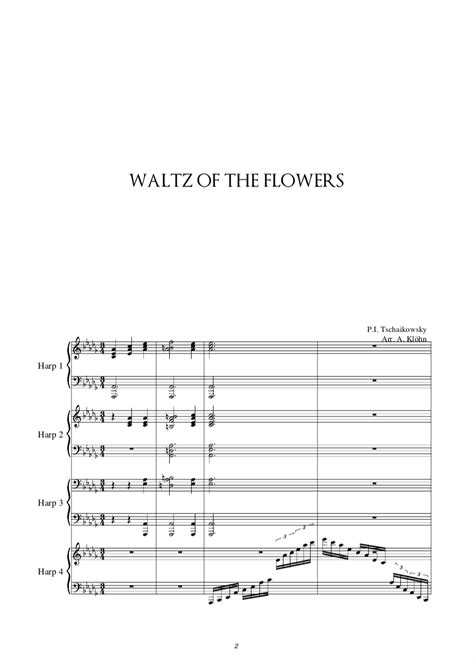 Waltz of the Flowers – Harp Column Music