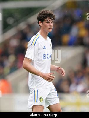 Archie Gray #22 of Leeds United during the Sky Bet Championship match ...