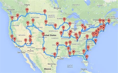 This Data Scientist Has Mapped the Ultimate American Road Trip | Road ...