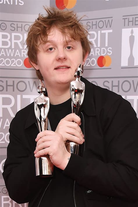 Lewis Capaldi in the Winners Room at the 2020 BRIT Awards | Lewis Capaldi Posing on the 2020 ...