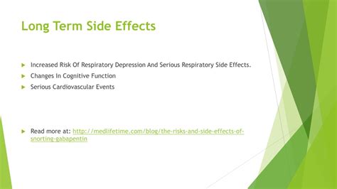 PPT - The Risks and Side Effects of Snorting Gabapentin PowerPoint Presentation - ID:11840074