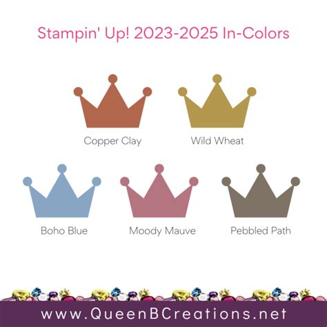 Stampin' Up! 2023-2025 In-Colors Blog Hop | Queen B Creations