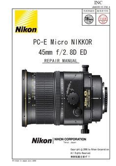 Nikon Service Manuals