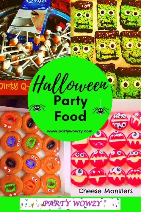 Easy DIY Kids Halloween Party Food Ideas - Party Wowzy