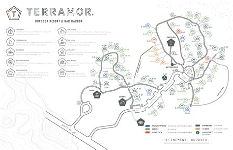 Adventure Map | Terramor Outdoor Resort | Bar Harbor, ME