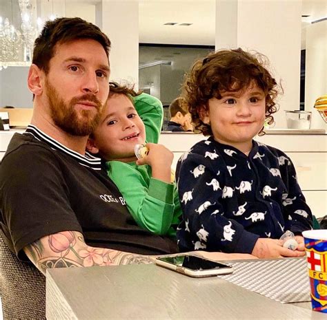 Cute Family Photos Of Lionel Messi Staying Safe - Sports - Nigeria