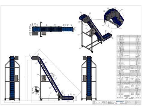 Inclined Belt Conveyor Systems From Wrightfield