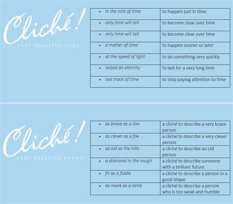 What Does Cliche Mean In English | Study in Progres