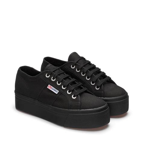 2790 Platform Sneakers - Full Black – Superga US