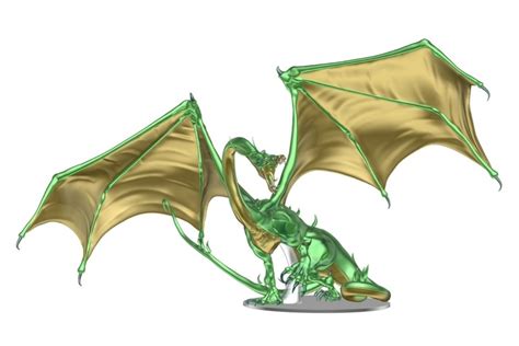 Dungeons & Dragons' Emerald Dragon Gets a New Look