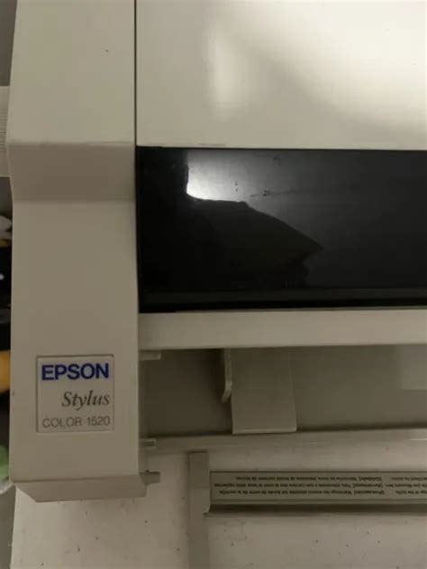 VINTAGE EPSON STYLUS Color 1520 Wide Format Printer Many Accessories Tested Read $203.15 - PicClick