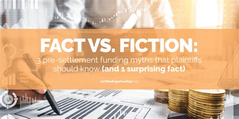 Fact vs. Fiction: 3 Pre-Settlement Funding Myths that Plaintiffs Should Know (and 1 Surprising ...