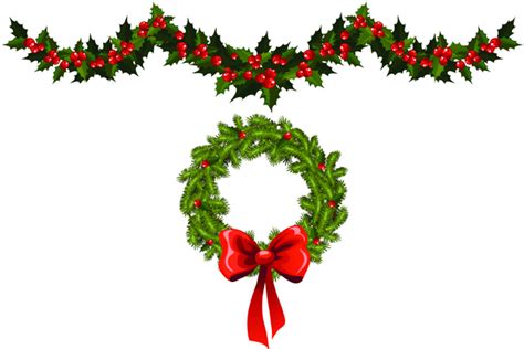 Christmas Garland Clip Art - Cliparts.co