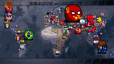 A countryball map of the world : hoi4