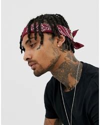 Burgundy Bandana Outfits For Men (85 ideas & outfits) | Lookastic