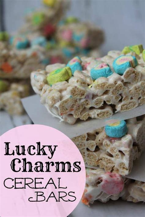 Lucky Charms Cereal Bars Recipe!