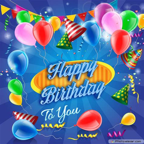 happy birthday images hd - Google Search | Birthday card template free ...