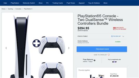 PlayStation 5 bundle with two DualSense controllers spotted online