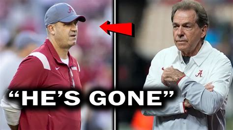 Bill O'Brien (Alabama OC) is Getting Fired! - Win Big Sports