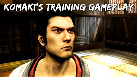 Yakuza Kenzan Komaki's Training 1 - YouTube