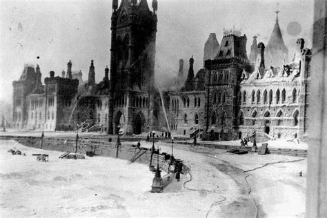 Canadian Parliament Buildings Fire of 1916