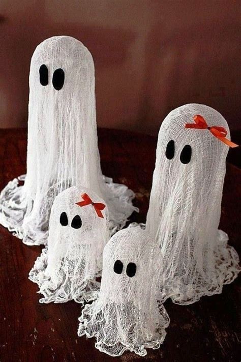 75 gruselige Ideen zum Gespenster Basteln - Wohnideen und Dekoration | Homemade halloween ...