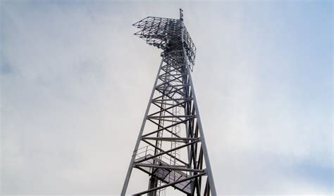 Free Images : stair, wind, mast, guard tower, spotlight, prison, observation tower, transmission ...