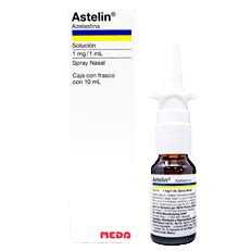 Astelin, azelastina, rinitis alérgica, spray, Meda Pharma, RX-rx