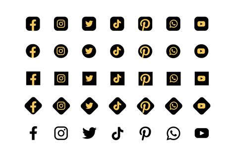 Social Media Icons Png Social Media Icons Png Transparent All Images | Sexiz Pix