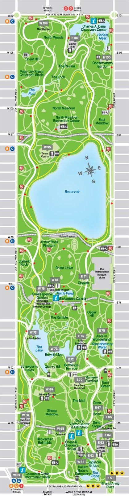 central park nyc map pdf - Darcey Pulley