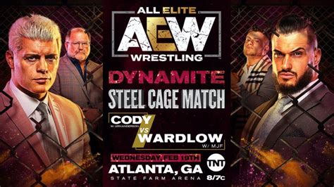 Wardlow's AEW Debut Was In The Company's First Ever Cage Match