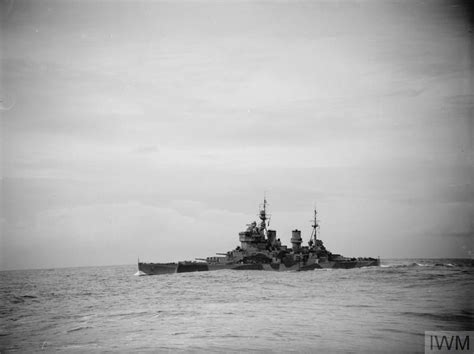 HMS HOWE AND HMS KING GEORGE V. SCAPA FLOW, 17 OCTOBER 1942. Capital Ship, Navy Ships, King ...