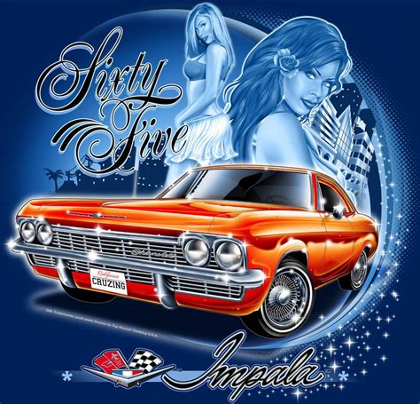 65 IMPALA by BROWN73 | Lowrider art, Car art, Art cars