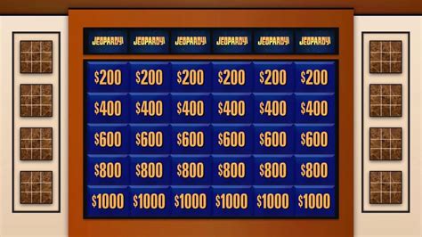 Jeopardy! Game Board (Season 24) by miles727 on DeviantArt