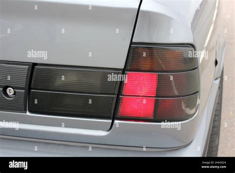 Car headlight. Luxury Headlights. Part of the car Stock Photo - Alamy