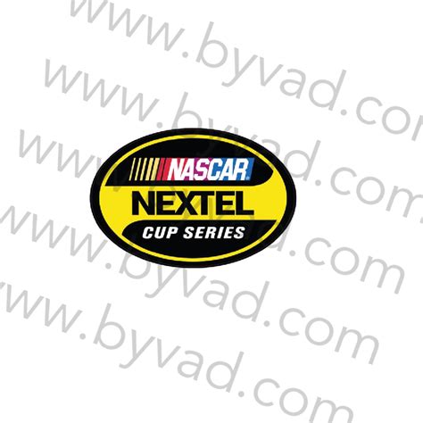 Autocollant NEXTEL NASCAR CUP SERIES - SPONSORS LETTRE N - Stickers ...