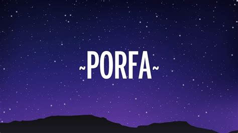 Feid & Justin Quiles - PORFA (Lyrics/Letra) Chords - Chordify