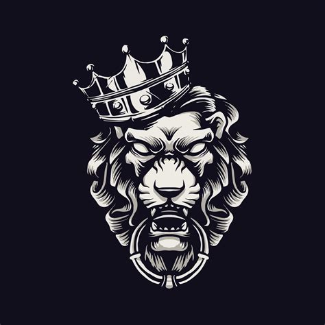 King Lion Head Logos | Images and Photos finder