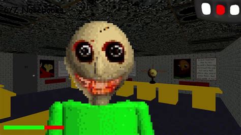 BALDIS TERRIFYING BASICS - Baldi's SUPER EXTRA SCARY Basics - YouTube