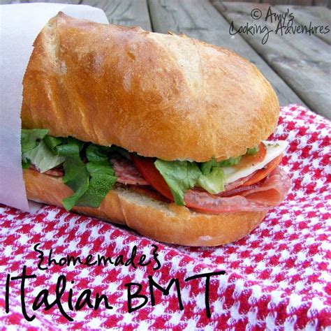 Homemade Italian BMT Recipe | Amy's Cooking Adventures