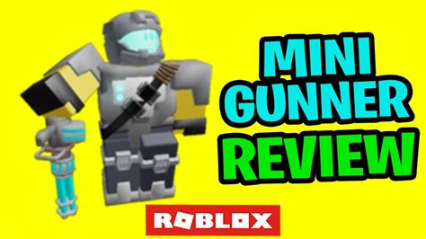 Roblox Tower Defense Simulator Minigunner