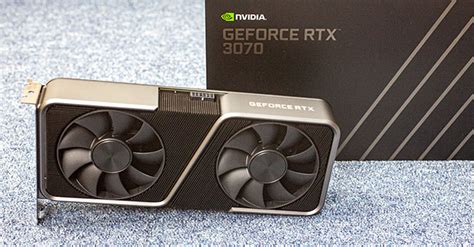 けています NVIDIA GeForce RTX 3070 FE くらいの